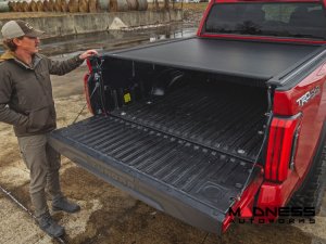 Toyota Tundra Bed Cover - Powered Retractable - Hard Cover - 5'7" Bed - 2022+